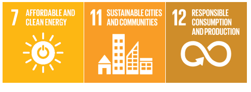 SDG 7, 11 and 12